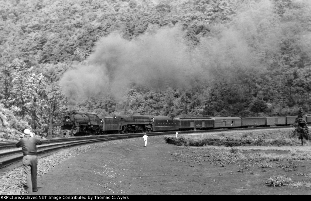 PRR Westbound Passenger Train, c. 1953